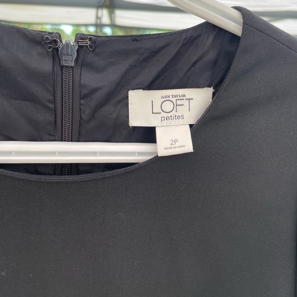 Anne Taylor The Loft Little Black Dress - Picture 4 of 4